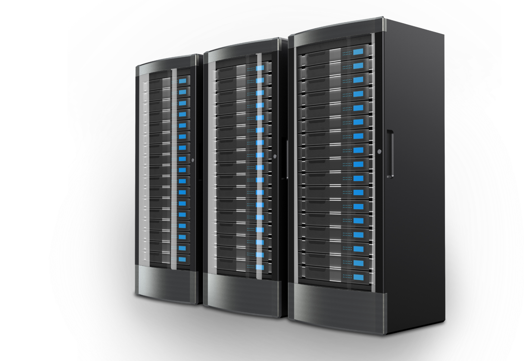 Räume für Data Racks